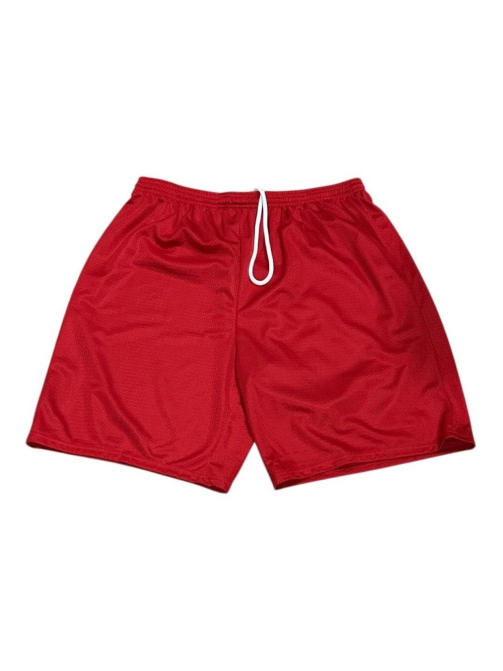 Alleson Athletic Shorts Mens 3XL Red Mesh Basketball Gym Athletic Training